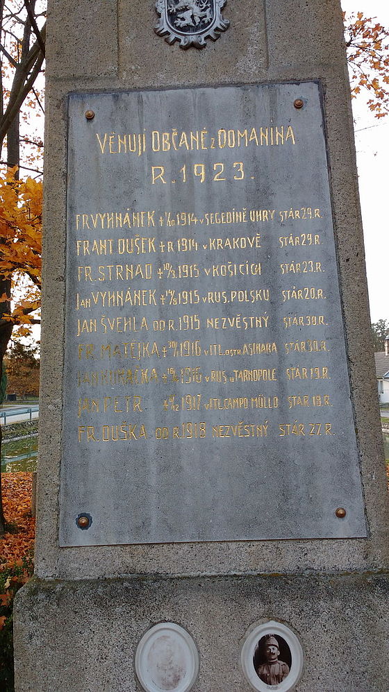War Monument Domanin, Czech Republic