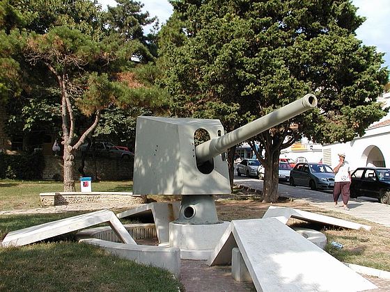 Паметник на българската брегова артилерия, Балчик, България