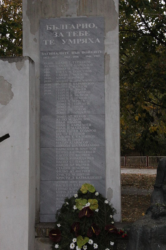 Войнишки паметник в с. Чернево, Община Суворово, България