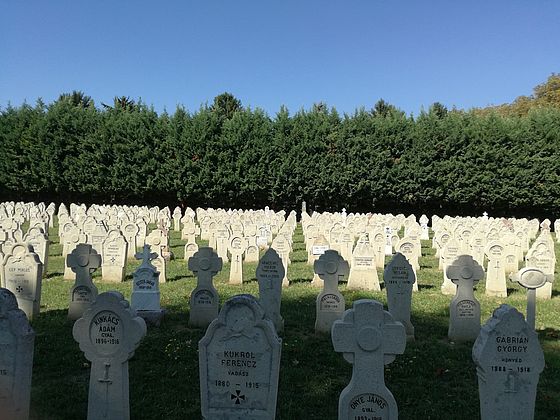 Military cemetery and memorials, Pécs, Hungary