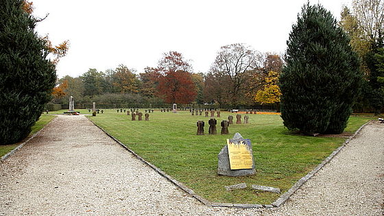 Camp cemetery of the former Marchtrenk POW camp, Upper Austria, Austria