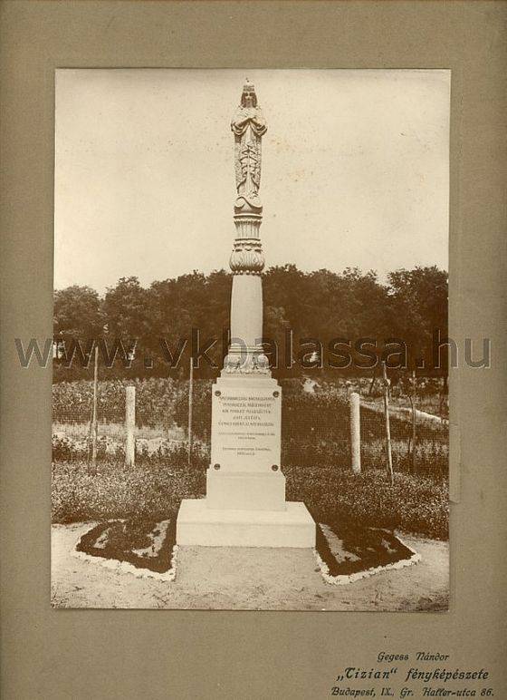 Military cemetery and heroes memorials in Balassagyarmat, Hungary