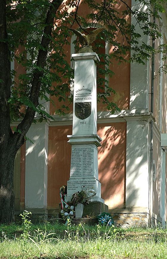I. világháborús emlékmű – Pécs-Somogy