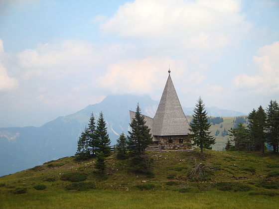 Chapel of Peace at Zollnersee, Carinthia, Austria