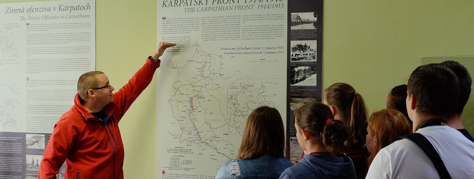 Muzeálna expozícia "Karpatský front 1914/1915" v Nižnej Polianke
