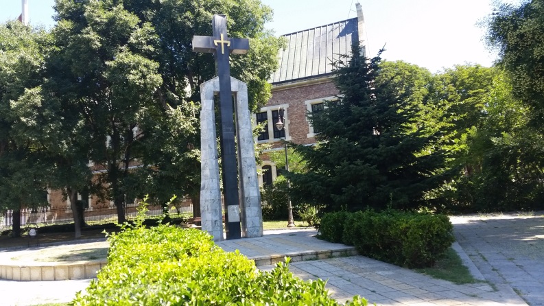  Memorial to the Victims of Communism in Varna downtown 