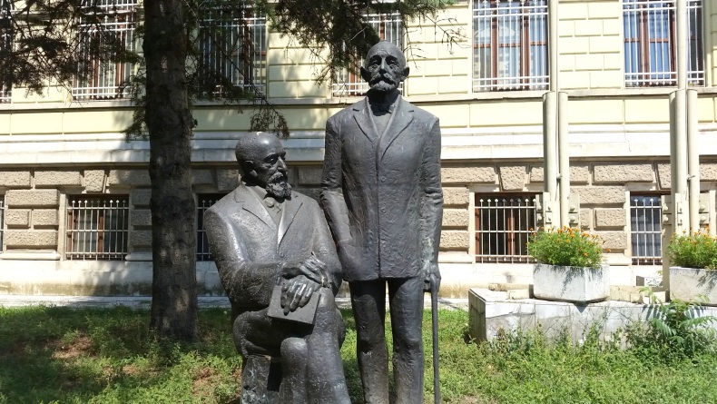 The Monument of the founders of Archeology in Bulgaria – Karel Škorpil (1859-1944) and Herman Škorpil (1858-1923)