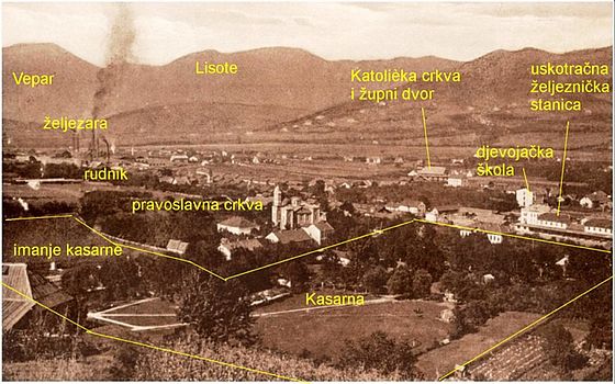 Austro-Hungarian Army`s Military Barracks, Zenica, Bosnia and Herzegovina