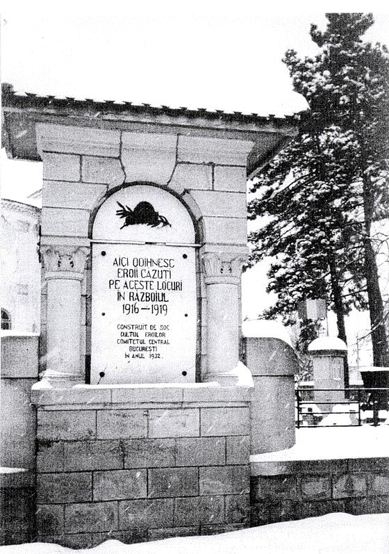 Ansamblu memorial 1916-1919 din Târgu Ocna, județul Bacău, România