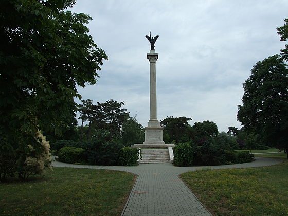 The 13. Huszár memorial, Kenderes, Hungary