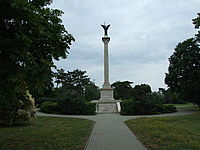 The 13. Husz&aacute;r memorial, Kenderes, Hungary