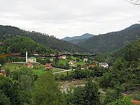 Drveni most na Vojnici, Olovo, Bosna i Hercegovina