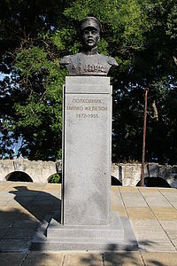 Monument of Colonel Milko Zhelezov in Varna, Bulgaria