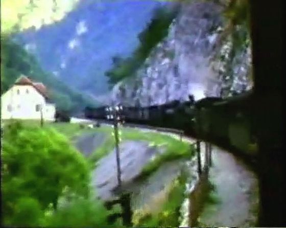 "Ostbahn" narrow gauge railway in eastern Bosnia and Herzegovina