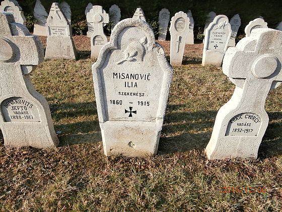 Military cemetery and memorials, Pécs, Hungary