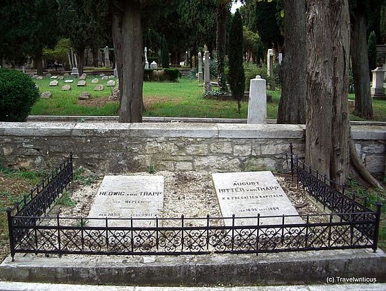 Naval graveyard in Pula, Croatia