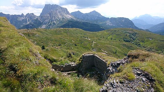 Friedensweg / Karnischer Höhenweg in den Karnischen Alpen, Osttirol und Kärnten, Österreich