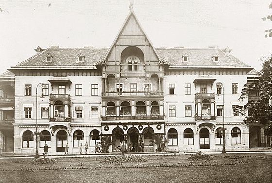 Hotel "Bosna", dio banjskog kompleksa na Ilidži pored Sarajeva, Bosna i Hercegovina