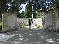 Monument at Zadar City graveyard, Croatia