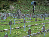 Austro-Hungarian Military cemetery Kreuztratte, Pl&ouml;ckenpass, Carinthia, Austria