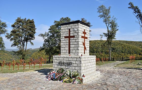 WWI Military cemetery Veľkrop