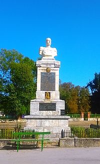 Colonel Anton Dyakov soldiers&#039; monument in Topchii, Bulgaria