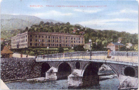 Franz Joseph Kaserne in Sarajevo, Bosnia and Herzegovina
