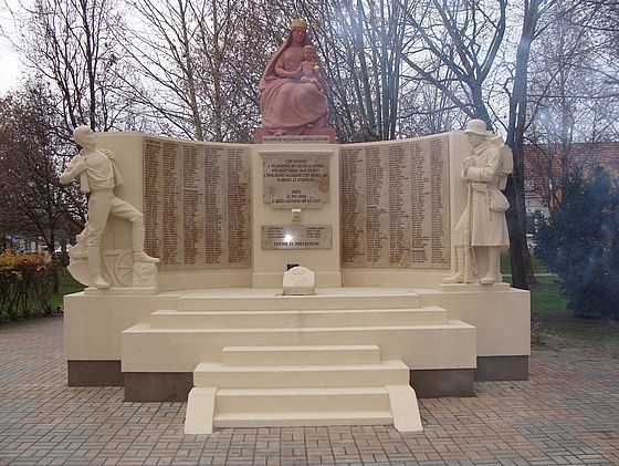 WWI Monument in St.Laszló Park, Mórahalom, Hungary