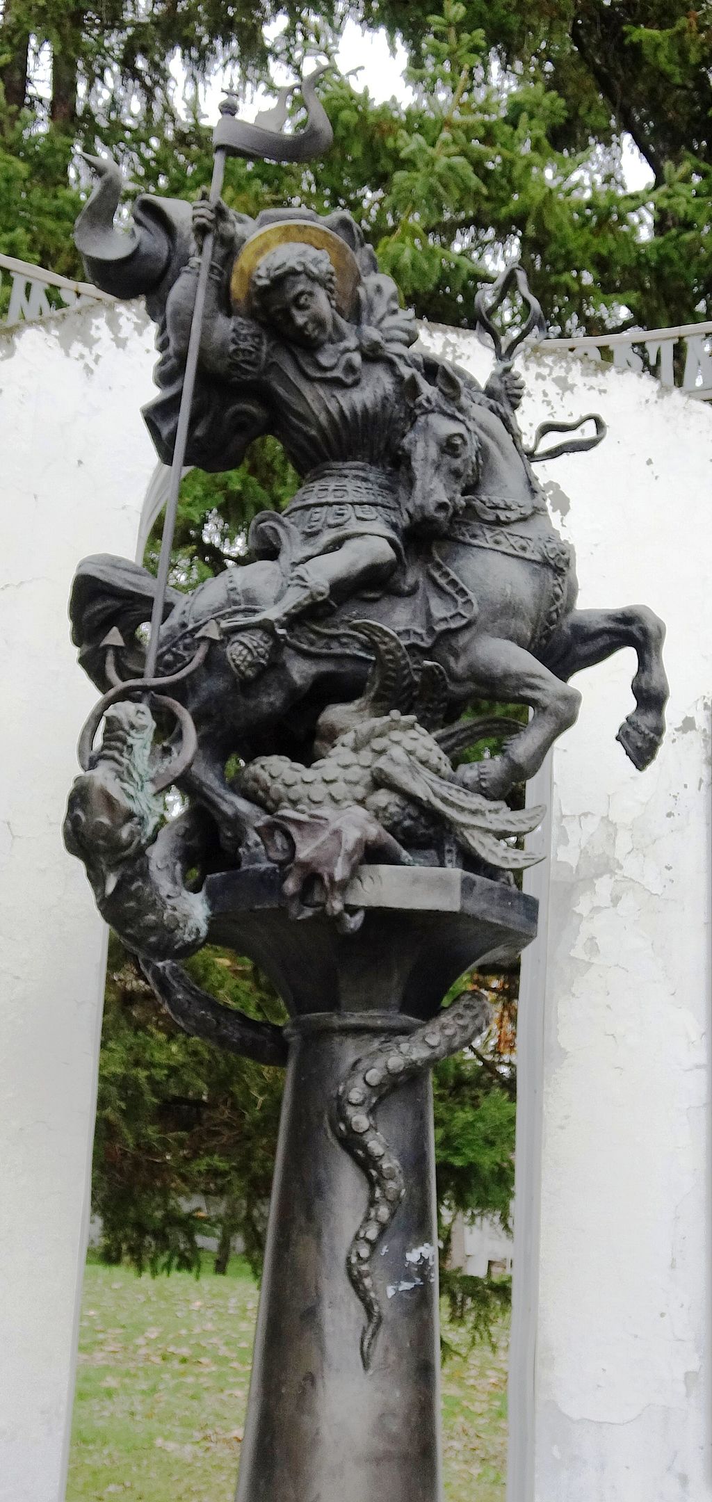 Soldier&#039;s monument, Razgrad, Bulgaria