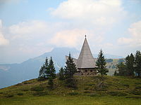Chapel of Peace at Zollnersee, Carinthia, Austria