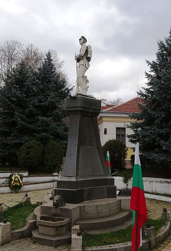 The Monument of Bulairtsi – for hero solders of the 13th Rila Regiment