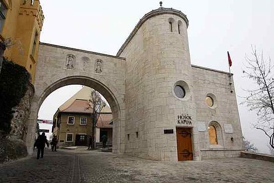 Gate of Heroes, Veszprém Town, Hungary