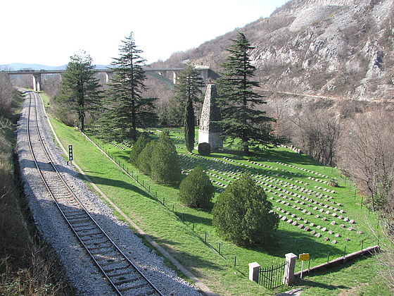 First World War Military Cemetery Solkan, Slovenia