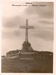 The Nation's Heroes Cross (Cross on the Mount Caraiman) in Busteni, Romania