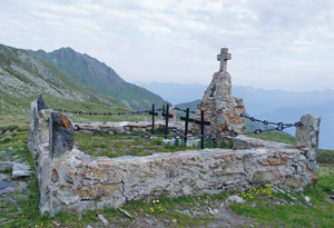Austro-Hungarian Military cemetery Hochgränten, East Tyrol, Austria