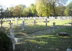 Military Cemetery in Dobrich, Bulgaria