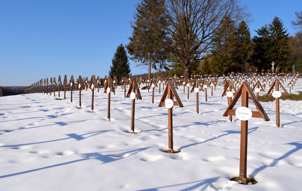 WWI Military cemetery Stakč&iacute;n