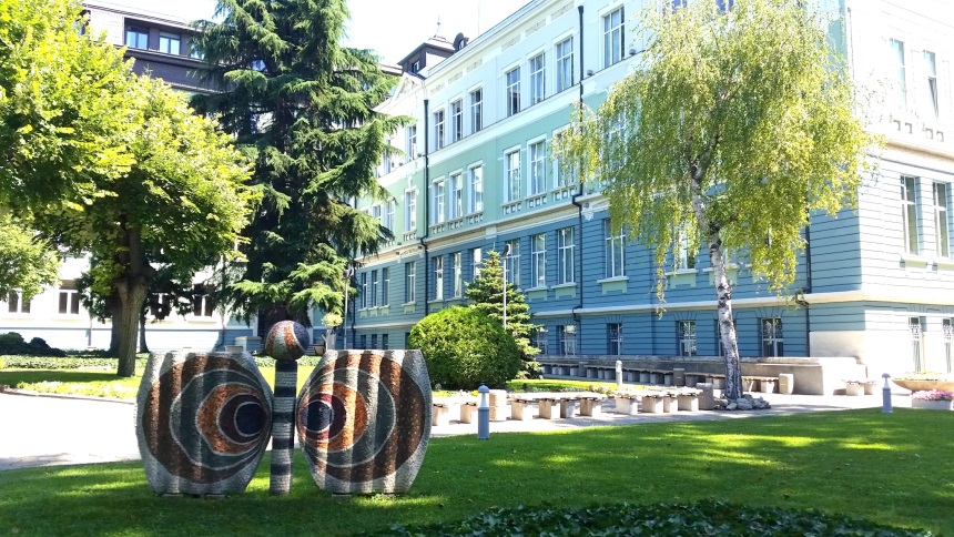 Main building of  Varna Economic University 
