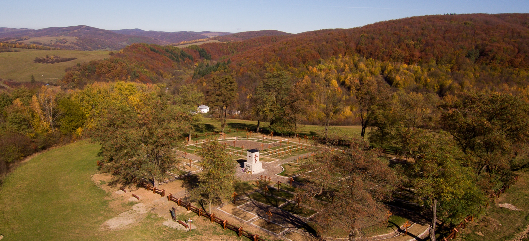 WWI Military cemetery Veľkrop