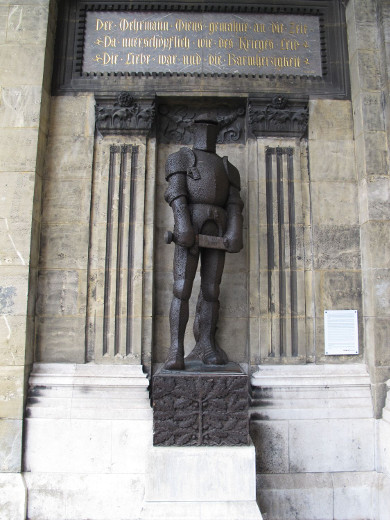 &quot;Iron Soldier&quot; (Wehrmann in Eisen), Vienna, Austria