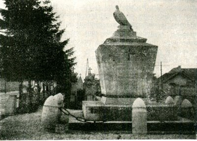 Monumentul eroilor din primul război mondial în Brașov, România