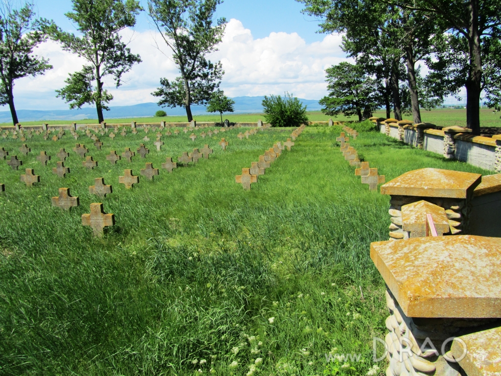 Cemetery of the German Soldiers (1916-1918) in  Batinesti village, Tifesti commune, Vrancea County, Romania