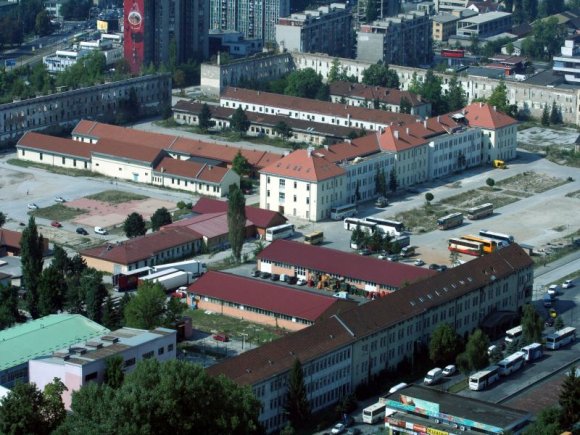 &quot;Filipović lager&quot; - kompleks kasarni u Sarajevu, Bosna i Hercegovina