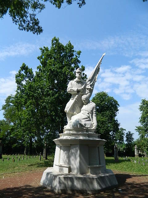 Military cemetery and heroes monument in B&eacute;k&eacute;scsaba, Hungary